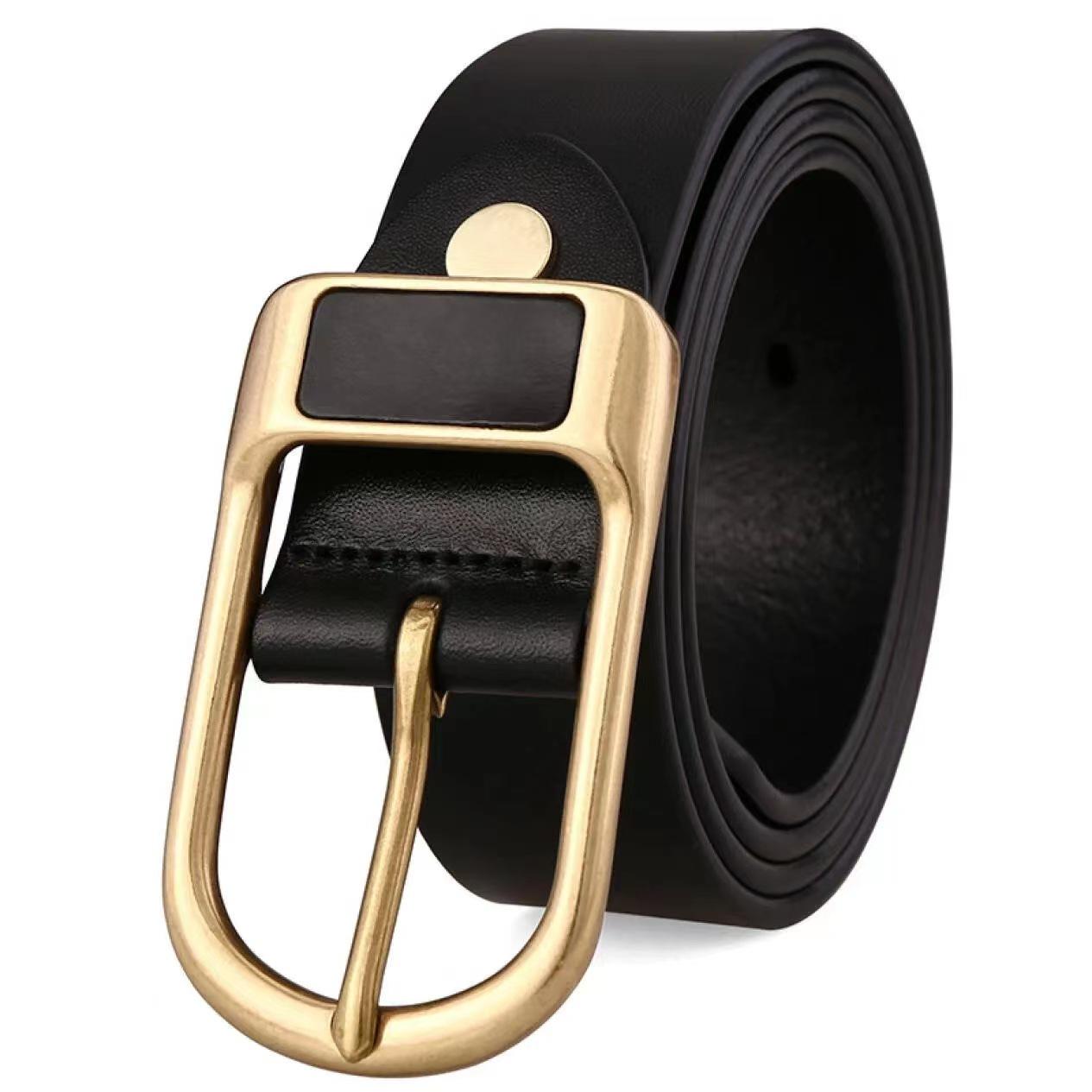 Neu Männer Hochwertiger Gürtel Automatische Schnalle Leder 130CM schwarz Neu Männer Hochwertiger Gürtel Automatische Schnalle Leder 130CM schwarz von Joom DACH
