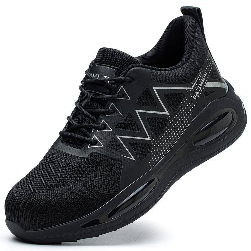 Neu Männer Sicherheit Schuhe Stahl Kappe Turnschuhe Pannensichere Arbeit Sicherheit Stiefel Atmungs Leichte Arbeit 42 von Joom DACH