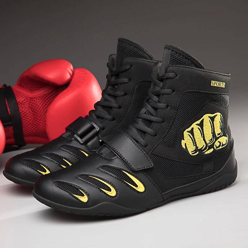 Neu Profiboxen Schuhe Männer Frauen Luxus Boxing Sneakers Wrestling Schuhe Getragen Qualität Wrestling 46 von Joom DACH