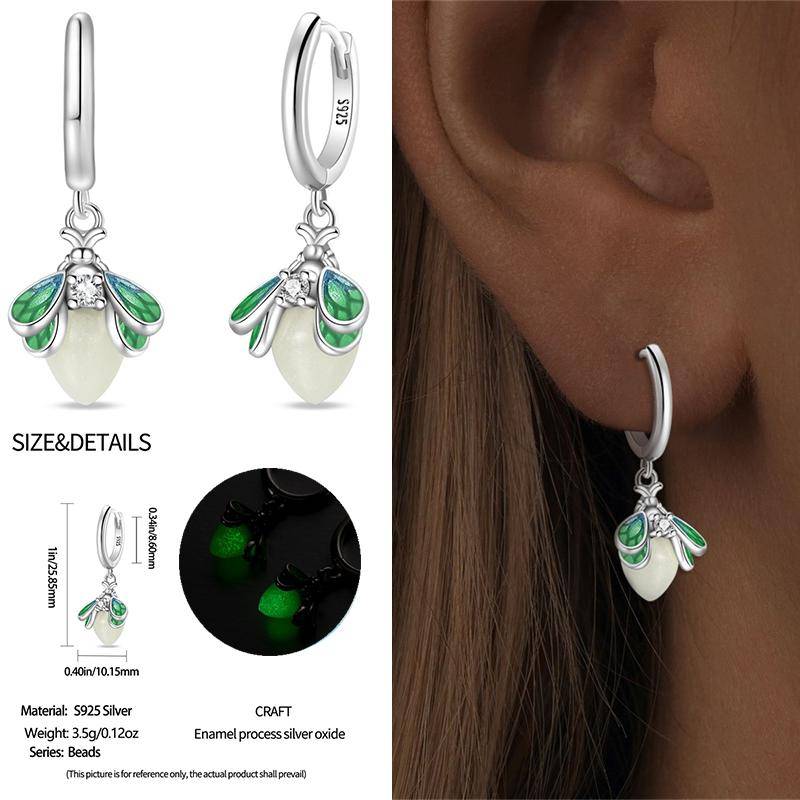 Neu S925 Sterling Silber Hoop Ohrringe Für Frauen Funkelnden Pflastern Sterne Mond Feder Luxus Feine Charms Engagement Hochzeit Ohrring von Joom DACH