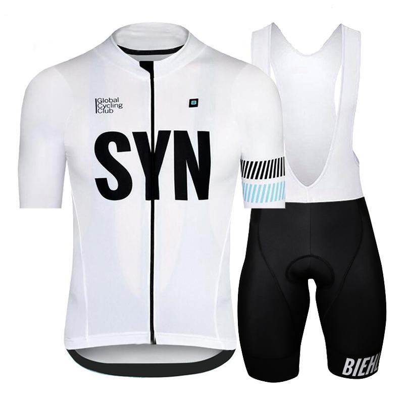 Neu SYN BIEHLER Pro Radfahren Kleidung für Männer Road Bike Wear Racing Kleidung Quick Dry Fahrrad Jersey Set Neue 2025 XL von Joom DACH
