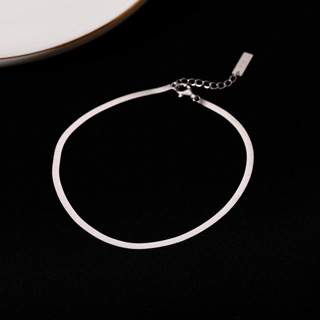 Neu Trendy Schlange Knochen Fußkettchen für Frauen Mode Schmuck Girfriend Party Geburtstag von Joom DACH