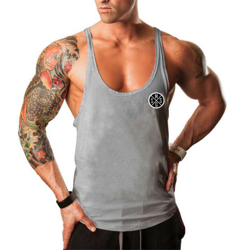 Neu eingetroffene Herren-Sport-String-Unterhemden, ärmellos, Fitness, Bodybuilding, Tanktops, Fitnessstudio, Workout-Kleidung für Männer XL graue Neu eingetroffene Herren-Sport-String-Unterhemden, ärmellos, Fitness, Bodybuilding, Tanktops, Fitnessstudio, Workout-Kleidung für Männer XL graue von Joom DACH