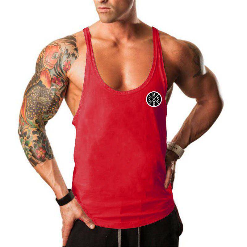 Neu eingetroffene Herren-Sport-String-Unterhemden, ärmellos, Fitness, Bodybuilding, Tanktops, Fitnessstudio, Workout-Kleidung für Männer XL rot Neu eingetroffene Herren-Sport-String-Unterhemden, ärmellos, Fitness, Bodybuilding, Tanktops, Fitnessstudio, Workout-Kleidung für Männer XL rot von Joom DACH
