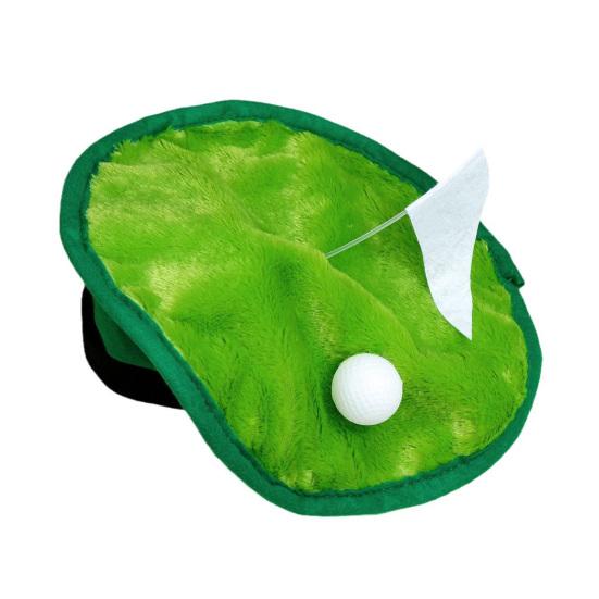 Neuartige Golf-Baskenmütze mit Golfball-Flagge, Hole-in-One-Golfer-Kopfbedeckung, Golf-Party-Kostüm-Zubehör für Männer und Frauen von Joom DACH