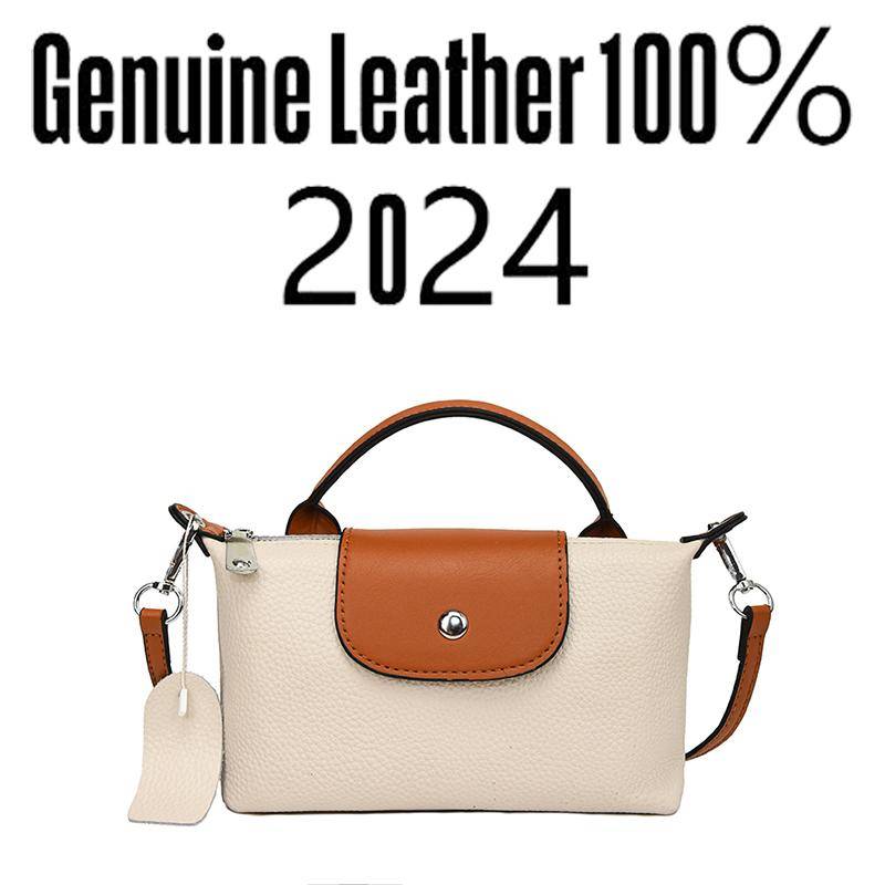 Neue 100% authentische echtes Leder Damen Handtasche Mode-Trend weibliche Schultertasche Frauen Luxusmarke Designer Umhängetaschen von Joom DACH