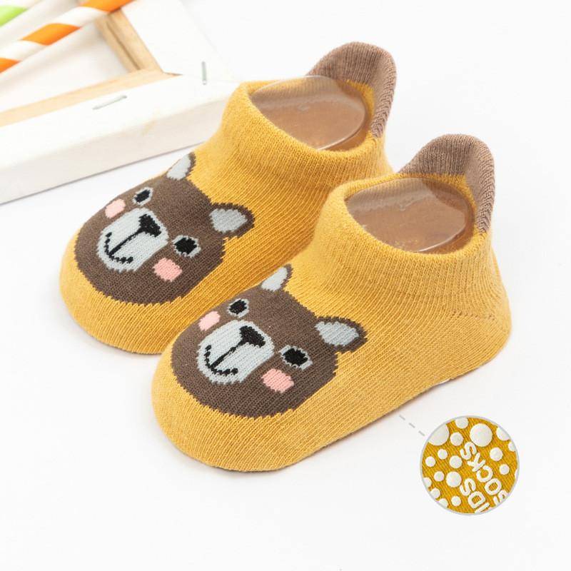 Neue 3D Big Heel Cartoon Tier Ankle Socken Baby Kleidung mit Gummi Abgabe Anti-slip Boden Kurze Röhre Socke für Kinder M von Joom DACH
