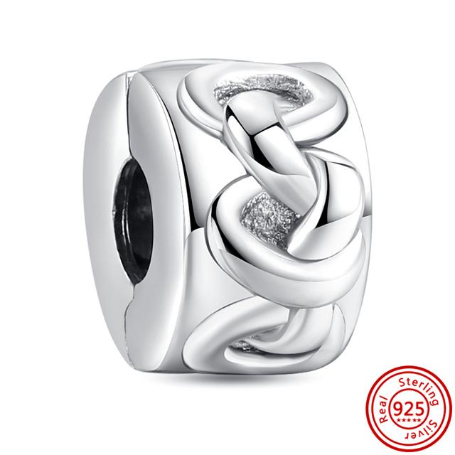 Neue 925 Silber Herz High Heels Tier Pavé Perlen Fit Charm Armband Frauen Mode Schmuck Machen von Joom DACH