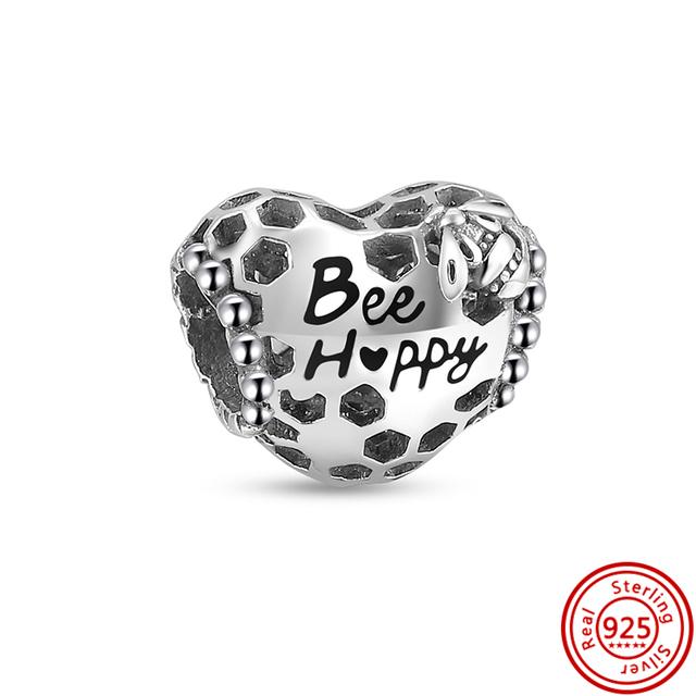 Neue 925 Silber Herz High Heels Tier Pavé Perlen Fit Charm Armband Frauen Mode Schmuck Machen von Joom DACH