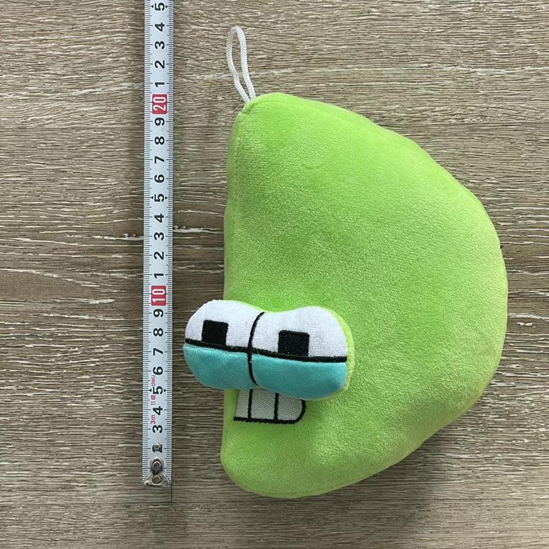 Neue Alphabet Lore Plüschpuppe, weich gefüllt, niedliches Cartoon-Charakter-Plüschtier für Kinder, Weihnachten D von Joom DACH