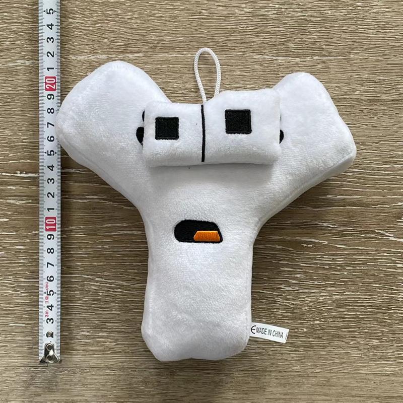 Neue Alphabet Lore Plüschpuppe, weich gefüllt, niedliches Cartoon-Charakter-Plüschtier für Kinder, Weihnachten Y von Joom DACH