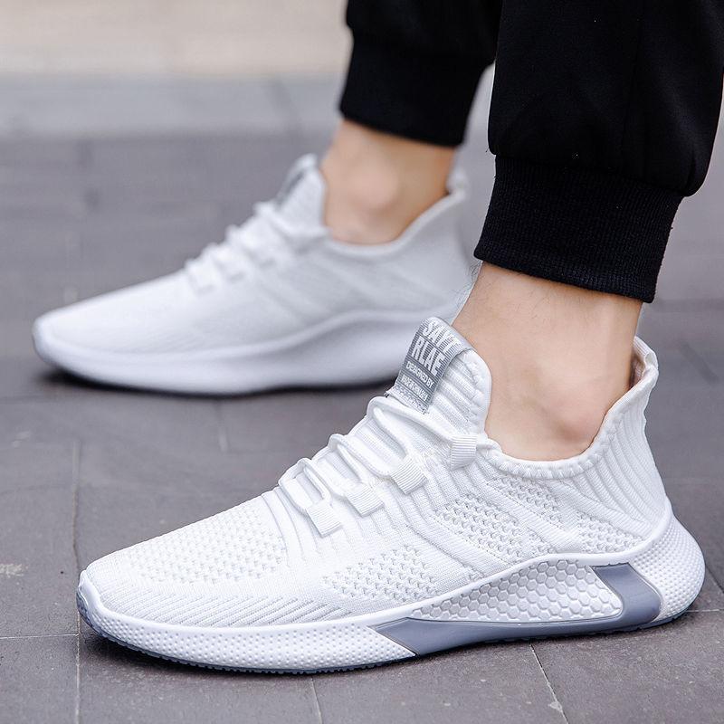 Neue Ankunft männer Casual Schuhe Atmungsaktiv Fliegen Stoff Leichte Bequeme Laufschuhe Wanderschuhe Trend Außenhandel männer Schuhe 44 von Joom DACH