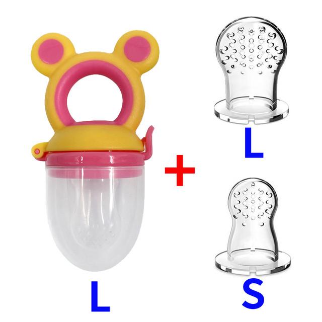 Neue Baby Nippel Frische Lebensmittel Obst Milch Fütterung Flaschen Knabber Lernen Fütterung Trinkwasser Stroh Griff Säuglings Zahnen Schnuller von Joom DACH