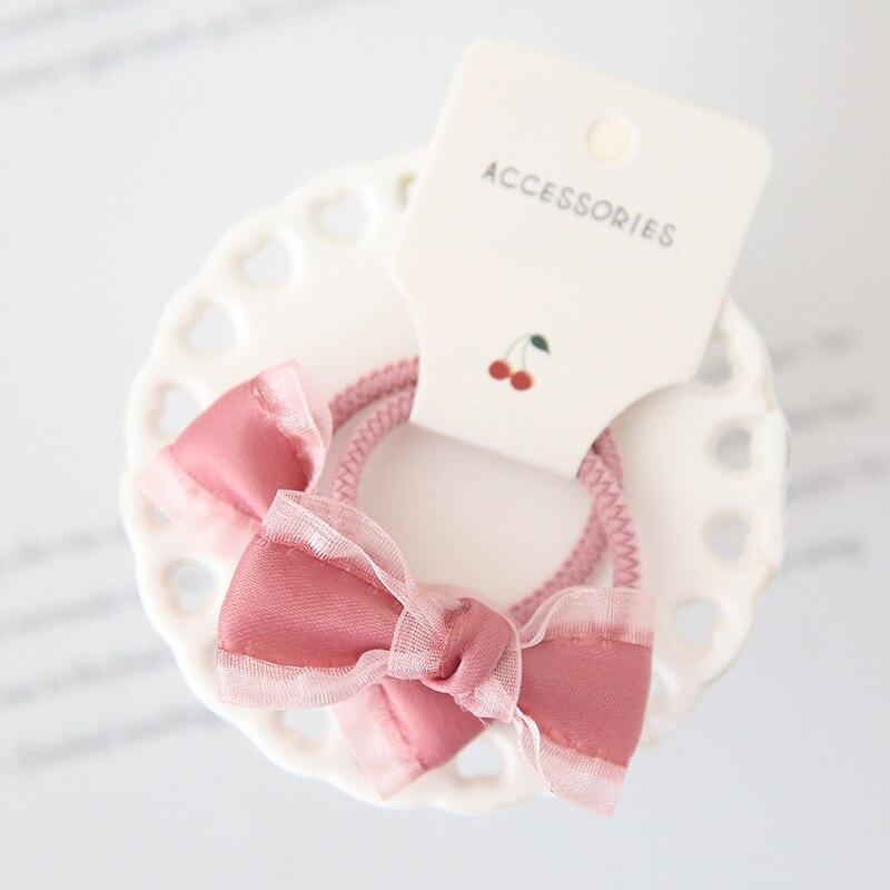 Neue Bogen Nette Seil Kinder Baby Elastische Haar Gummibänder Zubehör Kinder Mädchen Stirnband Krawatte Ring Headwear Scrunchie von Joom DACH