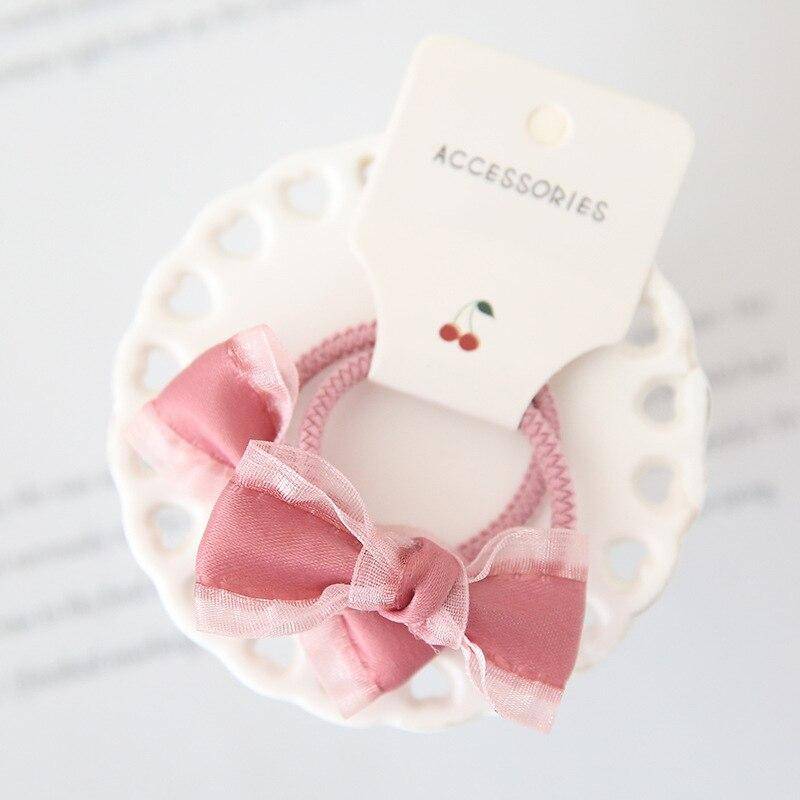 Neue Bogen Nette Seil Kinder Baby Elastische Haar Gummibänder Zubehör Kinder Mädchen Stirnband Krawatte Ring Headwear Scrunchie von Joom DACH