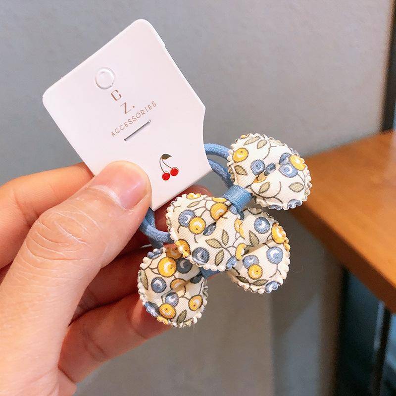 Neue Bogen Nette Seil Kinder Baby Elastische Haar Gummibänder Zubehör Kinder Mädchen Stirnband Krawatte Ring Headwear Scrunchie von Joom DACH