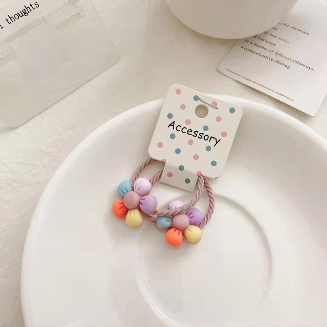 Neue Bogen Nette Seil Kinder Baby Elastische Haar Gummibänder Zubehör Kinder Mädchen Stirnband Krawatte Ring Headwear Scrunchie von Joom DACH