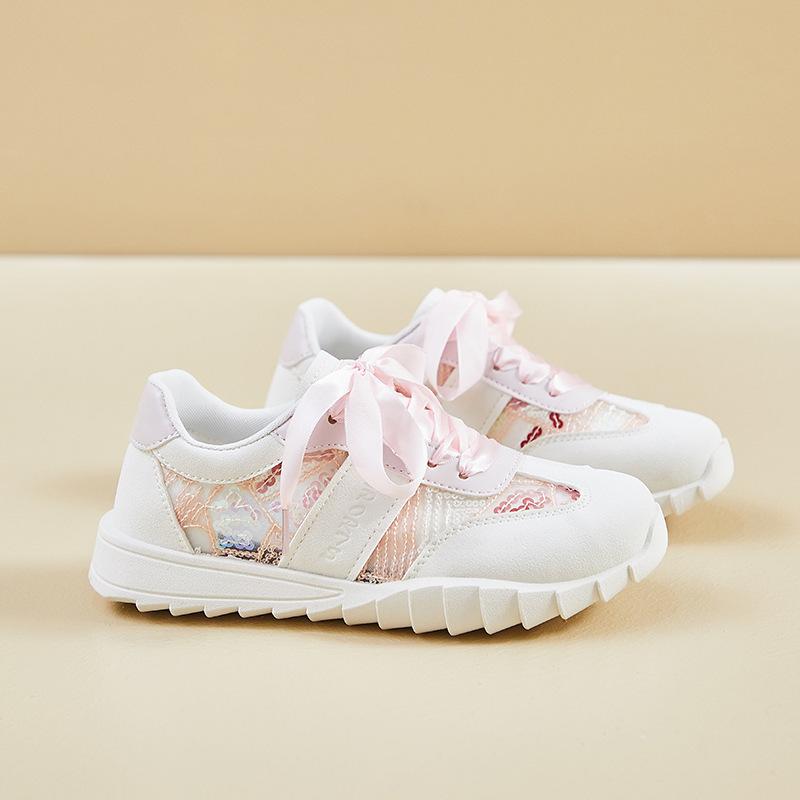 Neue Dad Shoes Damen Weiche Sohle Rutschfeste Colorblock Sneaker Lässig Retro Leicht Trendige Board Schuhe Damenschuhe 40 rosa von Joom DACH