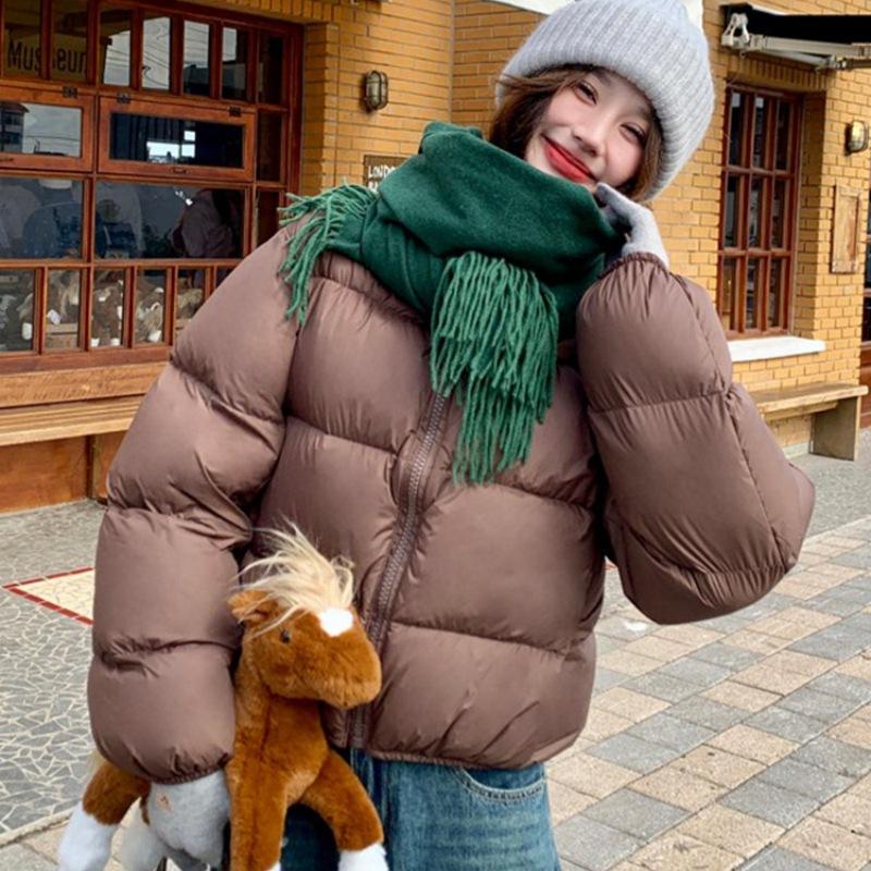 Neue Damen Winter Kurz Locker Verdickt Baumwollgepolstert Trendige Baumwollgepolsterte Jacke Brotjacke L von Joom DACH