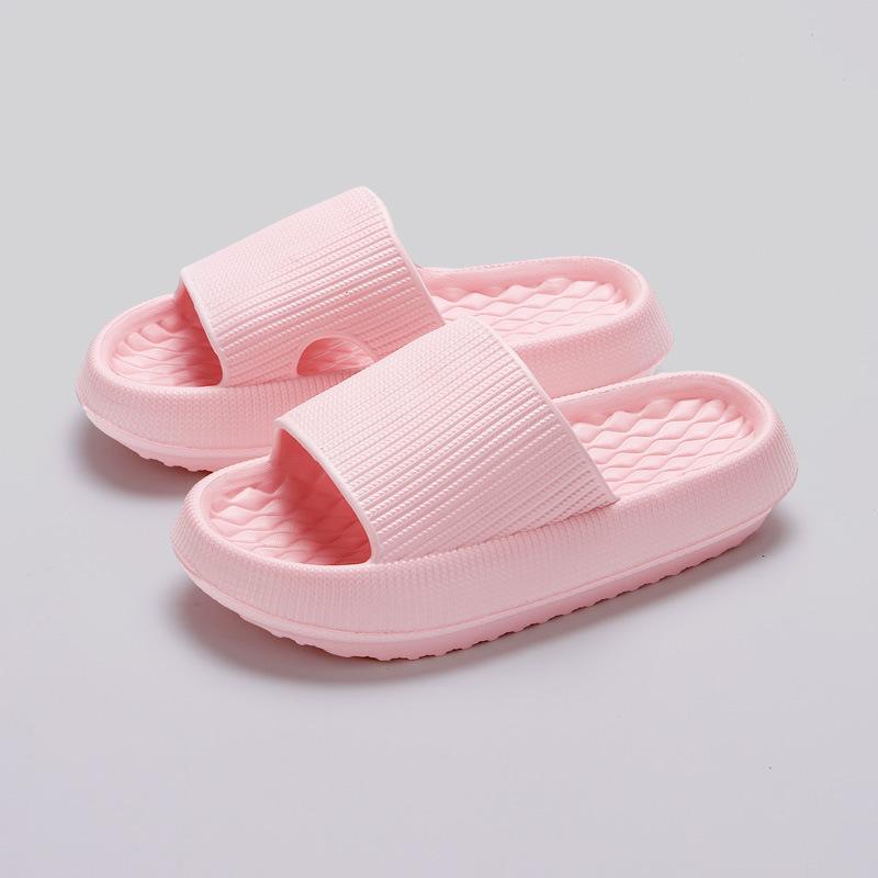 Neue Dicke Untere Wolke Hausschuhe Frauen Sommer Leichte Weiche Sohle Plattform Sandalen Frau Casual Non-slip Strand Schuhe Slides 36-37 rosa von Joom DACH