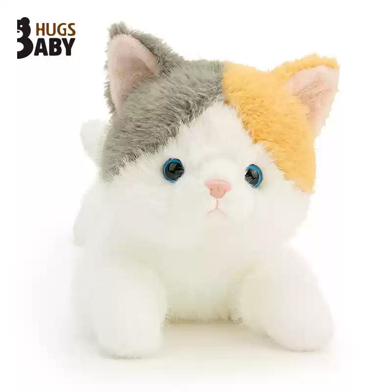 Neue Echte Hug Baby Simulation Liegend Katze Puppe Katze Puppe Kinder Schlafkissen Geburtstagsgeschenk Felis Silvestris Catus 30cm von Joom DACH