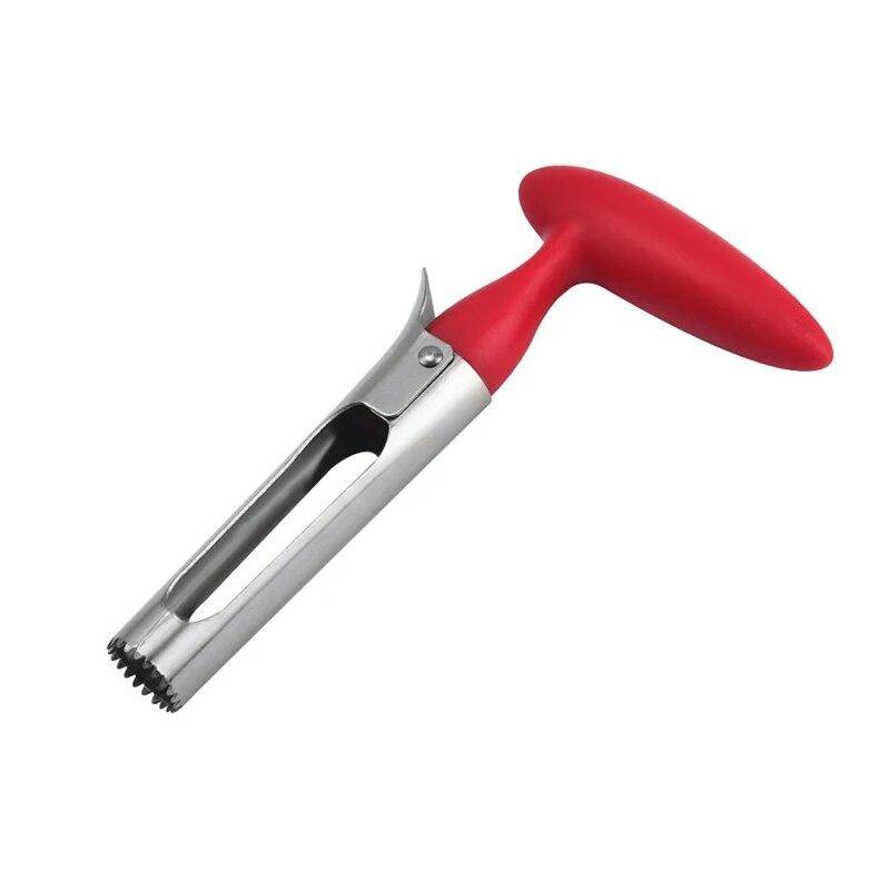 Neue Edelstahl Apple Core Cutter Messer Corers Obst Slicer Multifunktions Schneiden Gemüse Birne Core Entfernt Küche Werkzeuge rot von Joom DACH
