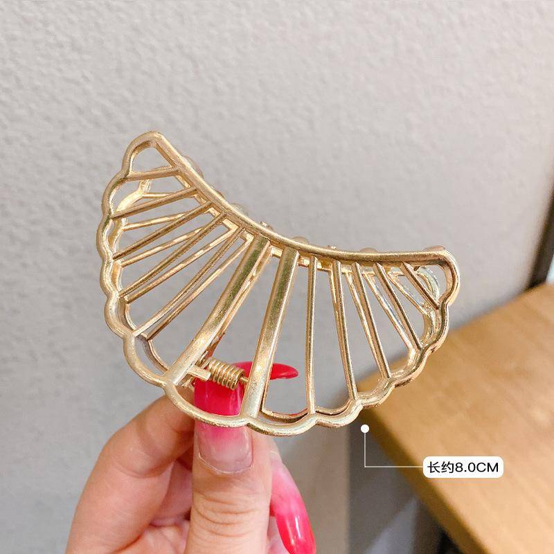 Neue Frauen Mode Metall Geometrische Haar Clips Klaue Clip Große Acryl Haar Clip Stirnband Haarnadel Haar Krabben Haar Zubehör von Joom DACH