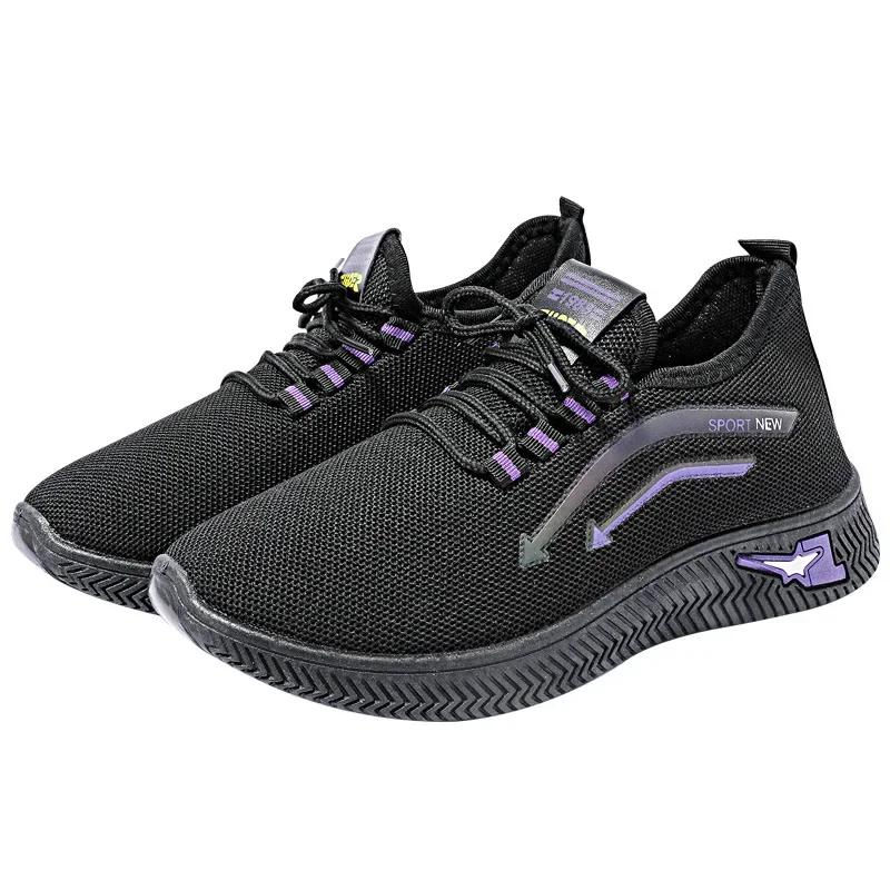 Neue Frauen Turnschuhe Frauen Casual Sport Schuh Frau Atmungsaktive Run Sneaker für Mädchen Günstige Laufschuhe Zapatillas Mujer 40 violett von Joom DACH
