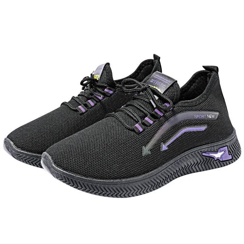 Neue Frauen Turnschuhe Frauen Casual Sport Schuh Frau Atmungsaktive Run Sneaker für Mädchen Günstige Laufschuhe Zapatillas Mujer 40 violett von Joom DACH