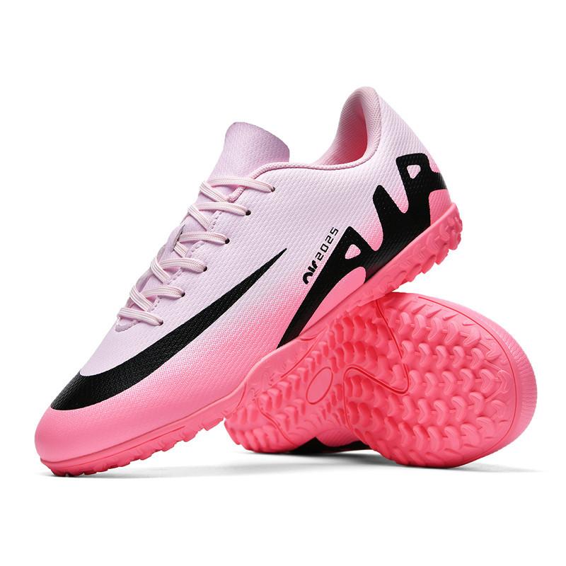 Neue Fußballschuhe für Erwachsene pink Jungen und Mädchen Teenager Kinder Studenten lange Nägel AG gebrochene Nägel TF Training 35 von Joom DACH