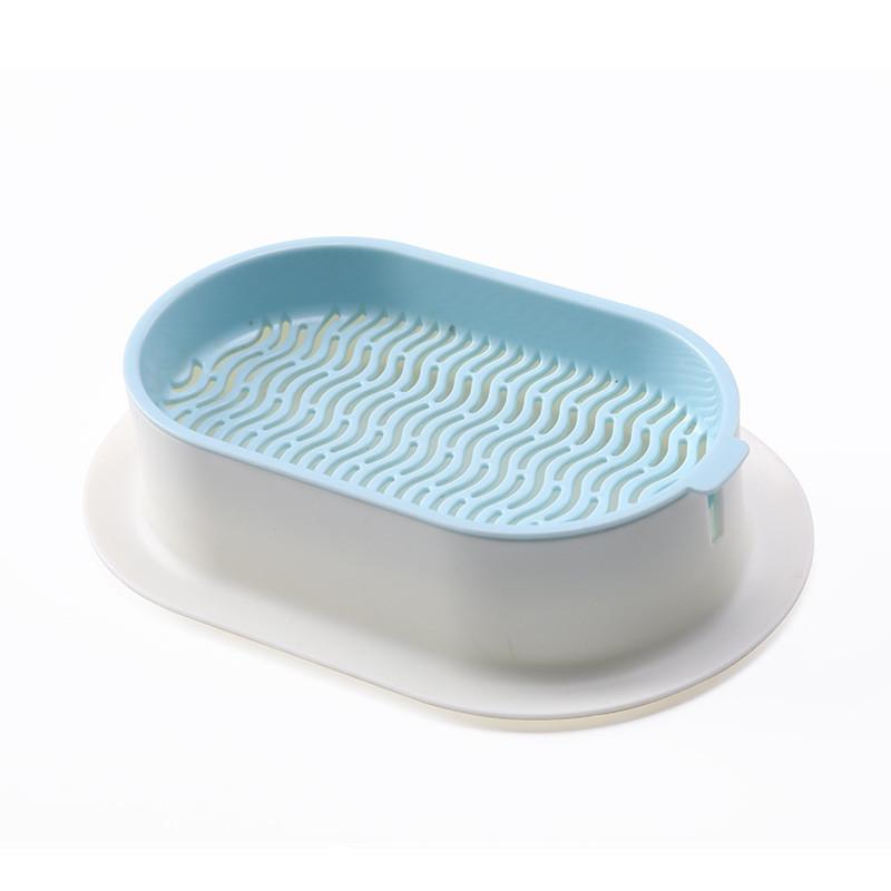 Neue Haustier Katze Sprossen Schüssel Wachsenden Topf Hydrokultur Pflanze Katze Gras Keimung Verdauung Starter Dish Gewächshaus Grow Box blau von Joom DACH