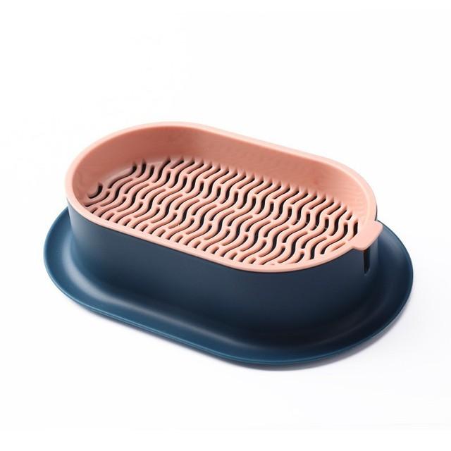 Neue Haustier Katze Sprossen Schüssel Wachsenden Topf Hydrokultur Pflanze Katze Gras Keimung Verdauung Starter Dish Gewächshaus Grow Box hellrosa von Joom DACH