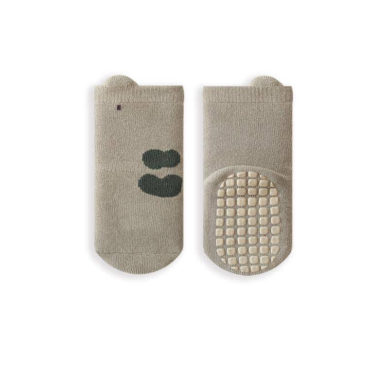 Neue Herbst-Winter-dicke Terry Baby Kleinkind Socken für Jungen Mädchen Kinder Anti-Rutsch Gummi Boden Hohe Lange Strümpfe Baby Socken L von Joom DACH
