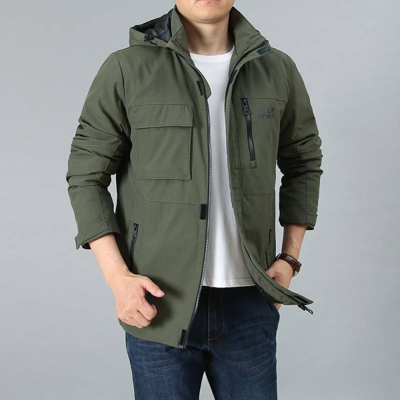 Neue Herren Fleece Schnelltrocknende Jacke Winter Mittleren Alters Freizeitjacke Verdickte Warme Outdoorjacke 4XL von Joom DACH