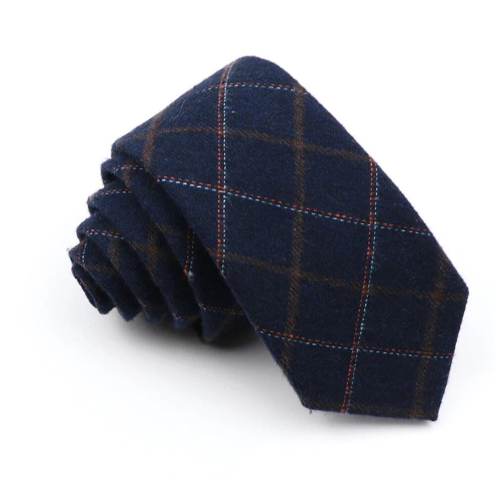 Neue Herren-Krawatte, einfarbig, gestreift, weich, schmal, 6 cm, Jacquard-Krawatte 11 von Joom DACH