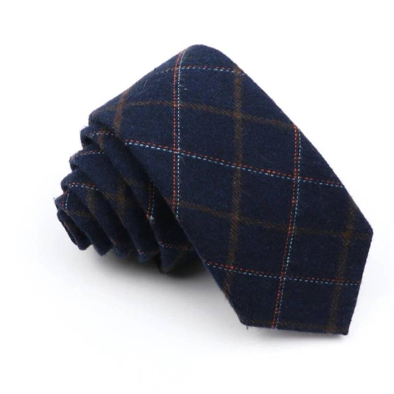 Neue Herren-Krawatte, einfarbig, gestreift, weich, schmal, 6 cm, Jacquard-Krawatte 11 von Joom DACH