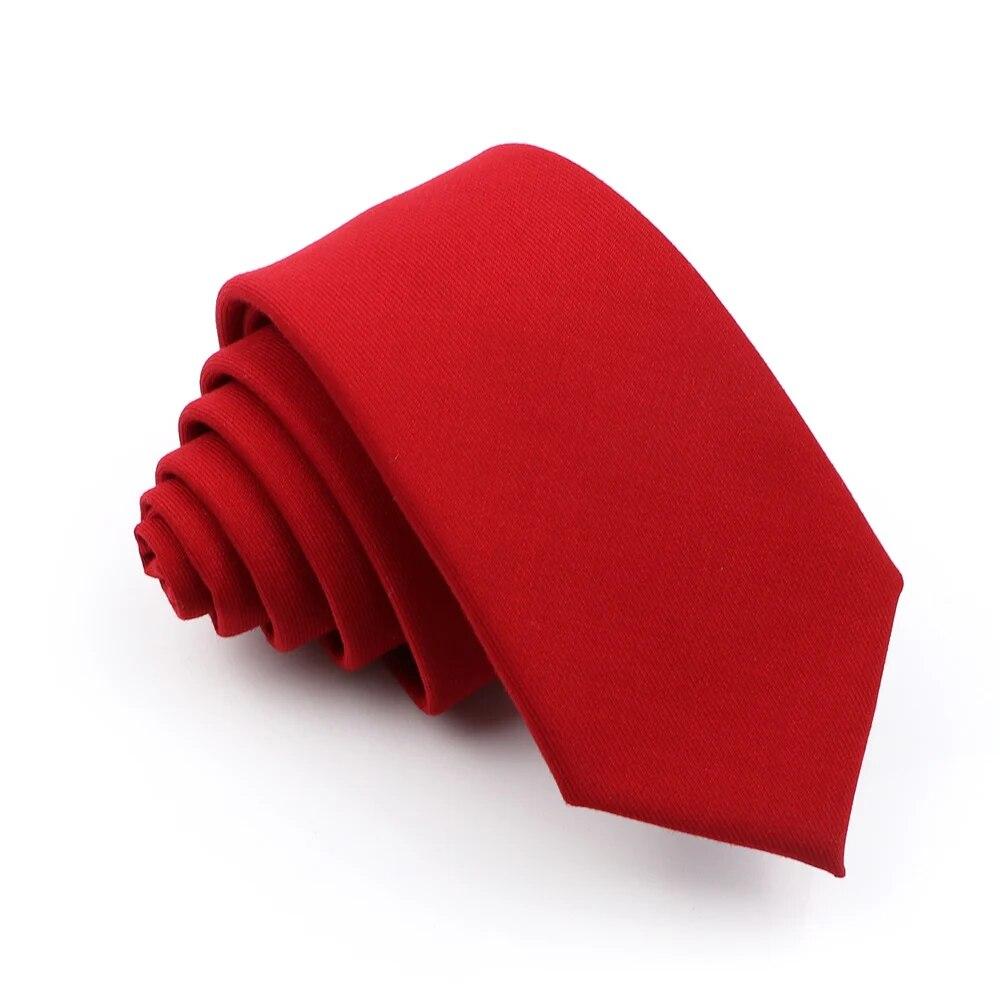 Neue Herren-Krawatte, einfarbig, gestreift, weich, schmal, 6 cm, Jacquard-Krawatte 5 von Joom DACH