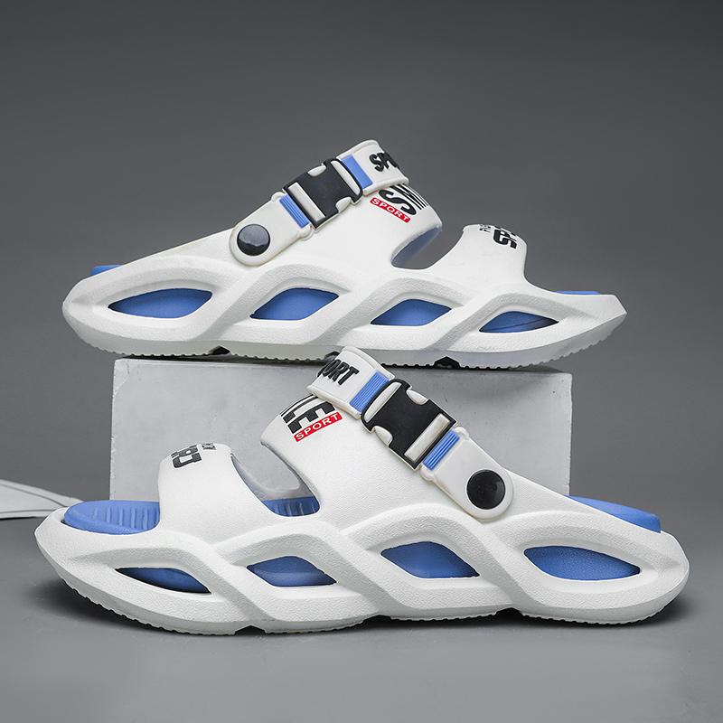 Neue Herren Massage Hausschuhe Indoor Outdoor Sandalen Strand Bequem Weich Pantoletten Clogs Freizeitschuhe Herren Damen Hausschuhe 44-45 von Joom DACH