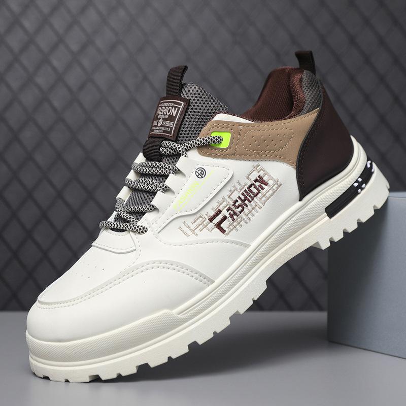 Neue Herren Sneakers Trendy All-Matching Sneaker Modische bequeme Freizeitschuhe Plateau Papa Schuhe Herrenschuhe 45 von Joom DACH