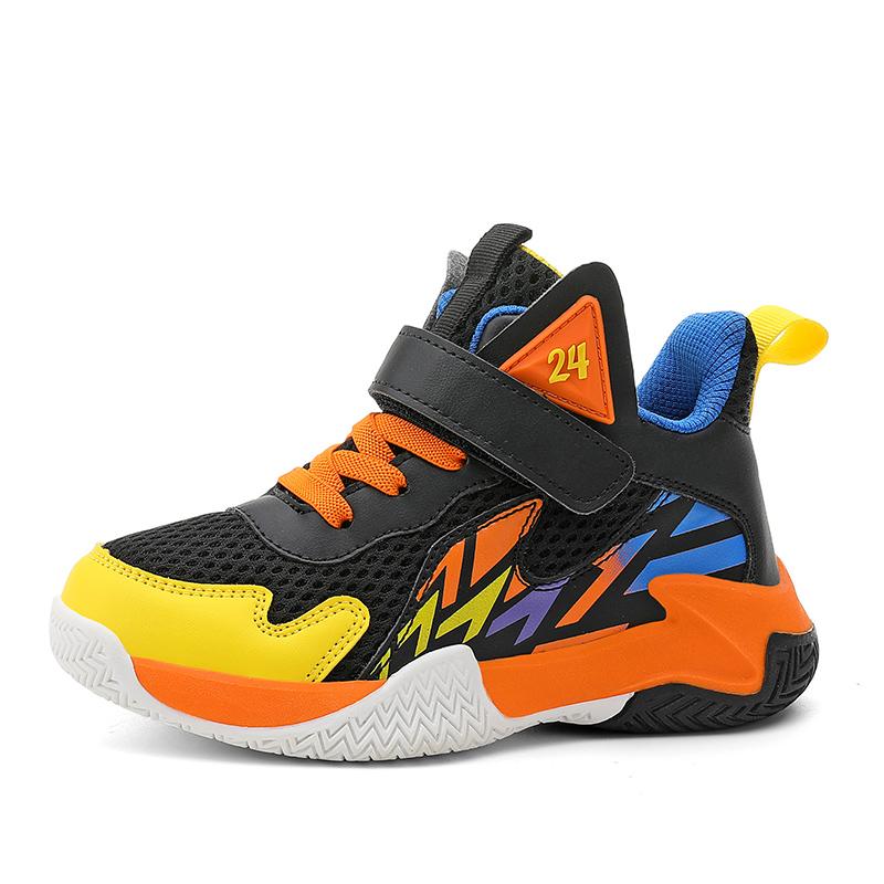 Neue Kinder-Basketballschuhe für Jungen und Mädchen, rutschfeste Kinder-Sportschuhe, leichte Outdoor-Turnschuhe, Trainer-Schuhe 32 von Joom DACH