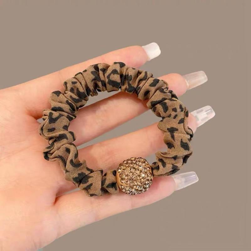 Neue Koreanische Perle Haar Krawatten Hohe Elastische Frau Haarband Scrunchies Mädchen Pferdeschwanz-halter Gummiband Mode Haar Zubehör von Joom DACH