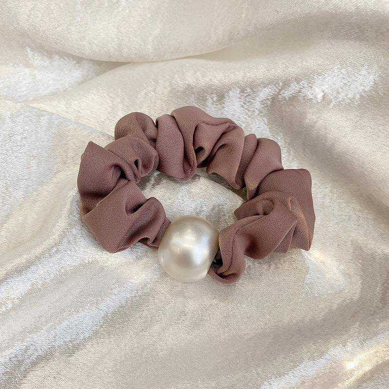 Neue Koreanische Perle Haar Krawatten Hohe Elastische Frau Haarband Scrunchies Mädchen Pferdeschwanz-halter Gummiband Mode Haar Zubehör von Joom DACH
