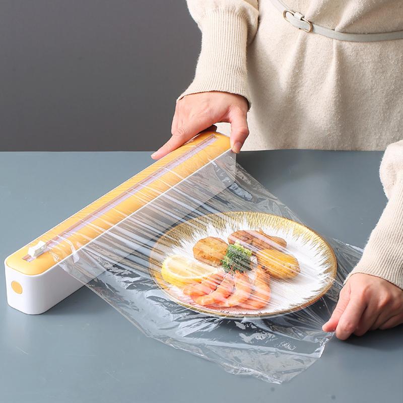 Neue Kunststoff Frischhaltefolie Spender Cutter Saran Wrap Spender Aluminium Folie Slider Cutter Saran Wrap Organizer Küche Werkzeuge blau Neue Kunststoff Frischhaltefolie Spender Cutter Saran Wrap Spender Aluminium Folie Slider Cutter Saran Wrap Organizer Küche Werkzeuge blau von Joom DACH