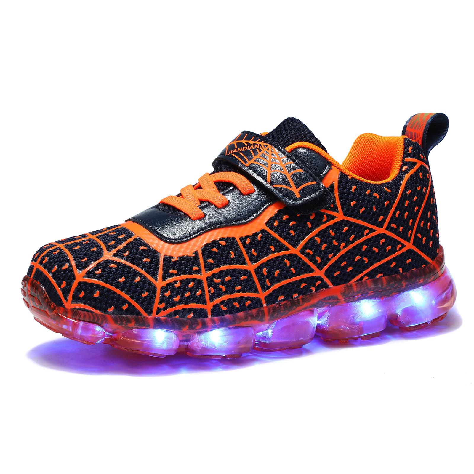 Neue LED-Leuchtschuhe Aufladen Laufschrift Jungen und Mädchen Leuchtende Klassenkameraden Sportschuhe Trendschuhe 32 von Joom DACH