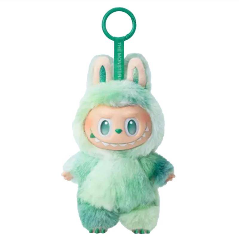 Neue Labubu Plüschpuppe V3.0 Generation Plüschtier Puppe Deko Geschenk Sammlerstück Künstler Spielzeug Schlüsselanhänger grün von Joom DACH