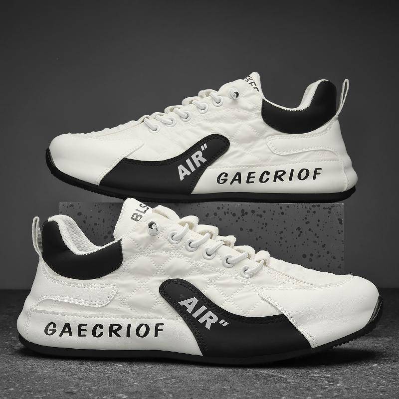 Neue Männer Sport Schuhe mit Dicken Sohlen Freizeit Mode Hohe Qualität Outdoor Schuhe Komfortable Dämpfung Nicht-slip Turnschuhe 43 weiß von Joom DACH