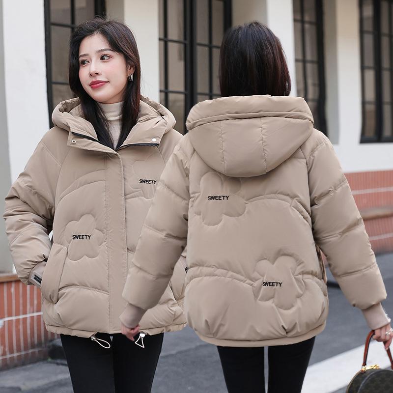 Neue Mode Damen Daunenjacke Warm Plus Lässige Warme Oberbekleidung Daunenwinterjacke XL khaki von Joom DACH