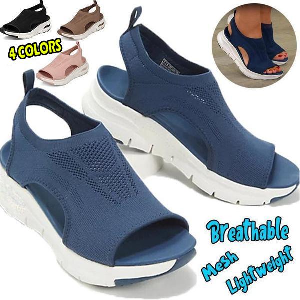 Neue Mode Damen Sport Sandalen Sommer Plattform Wanderschuhe Atmungsaktive Komfort Schuhe Plus Größe 37 schwarz Neue Mode Damen Sport Sandalen Sommer Plattform Wanderschuhe Atmungsaktive Komfort Schuhe Plus Größe 37 schwarz von Joom DACH