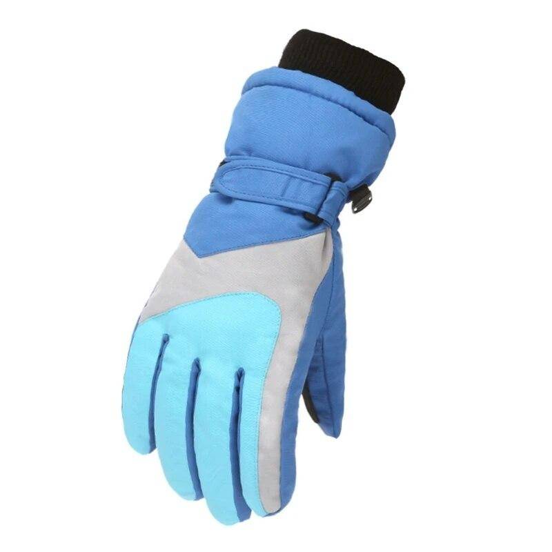 Neue Mode Kinder Kinder Winter Schnee Warme Handschuhe Jungen Mädchen Ski Winddicht Wasserdicht Verdicken Handschuhe Halten Finger Warm L 11 to 16 years von Joom DACH