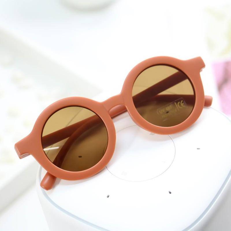 Neue Mode Kinder Sonnenbrille Kleinkind Retro Einfarbig Ultraviolett-beständig Runde Komfort Brille Brillen für Kinder orange Neue Mode Kinder Sonnenbrille Kleinkind Retro Einfarbig Ultraviolett-beständig Runde Komfort Brille Brillen für Kinder orange von Joom DACH
